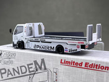 Load image into Gallery viewer, MT 1:64 White Pandem H300 Flatbed Tow Truck Custom Model Diecast Metal Car BN