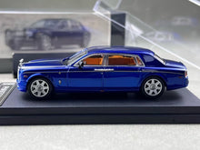 Load image into Gallery viewer, SW 1:64 Blue Phantom VII 7 Luxury Sedan Sports Model Diecast Metal Car New Collection