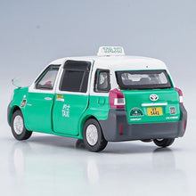 Load image into Gallery viewer, TINY 1:76 Green Hongkong Taxi Comfort Hatchback Toyota Hybrid Model Toy Metal Car BN