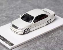 Load image into Gallery viewer, 1:64 White LS430 VIP Sedan Sports Model Diecast Resin Car New Collection