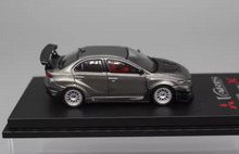 Load image into Gallery viewer, CM 1:64 Grey Evolution EVO Lancer X Varis Sports Model Diecast Metal Car New