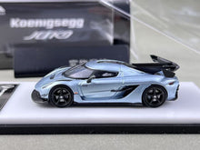 Load image into Gallery viewer, HKM 1:64 Ice Blue Jesko Attack Racing Sports Model Diecast Metal Car New Collection