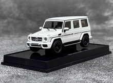 Load image into Gallery viewer, AUTOart 1:64 White Benz AMG G63 ORV SUV Sports Model Car ABS BN
