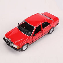 Load image into Gallery viewer, Bburago 1:24 Red 190E 2.6 Sedan Classic Sport Model Toy Diecast Metal Car