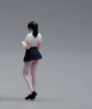 Load image into Gallery viewer, 1:64 Painted Figure Model Miniature Resin Diorama Pretty Girl Beauty Mini Skirt
