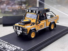 Load image into Gallery viewer, SW 1:64 Yellow Camel Defender 90 Pickup Sports Model Diecast Metal Car BN