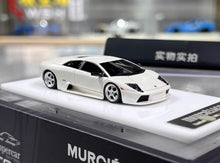 Load image into Gallery viewer, 1:64 CL White Murcielago Hard Top Racing Sports Model Diecast Resin Car New Collection