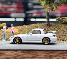 Load image into Gallery viewer, MH 1:64 White JDM S2000 Type S Sports Model Diecast Metal Car New Collection