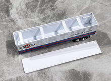 Load image into Gallery viewer, 1:64 White Peterbilt 359 Long Semi Truck Sports Model Diecast Metal Car New Collection