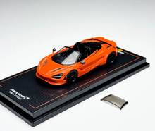 Load image into Gallery viewer, 1:64 CM Orange 750s Spider Convertible Sports Model Diecast Metal Car New Collection