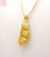 Load image into Gallery viewer, Nature Jade Lucky Beans Pendant Necklace Gift Jewelry charm Blessing Fortune new