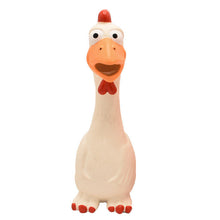Load image into Gallery viewer, Dog Squeaky Toys Chew Puppy Rubber Chicken Pet Breeds Play Fetch Safe Durable NW