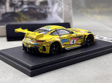 Load image into Gallery viewer, RM 1:64 Yellow AMG GTS Coupe Sports Model Diecast Metal Car New Collection