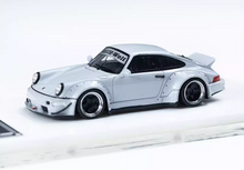 Load image into Gallery viewer, XKE 1:64 Gray RWB 964 911 Coupe Racing Sports Model Diecast Resin Car New Collection