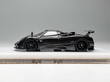 Load image into Gallery viewer, HH 1:64 Black Carbon Zonda Tricolore Racing Sports Model Diecast Metal Car New Collection
