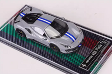 Load image into Gallery viewer, U2 1:64 Gray Novitec 488 Pista Racing Sports Model Diecast Resin Car Box New