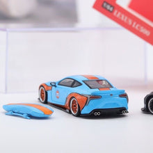 Load image into Gallery viewer, Master 1:64 JDM Gulf LC500 LB Widebody Sports Model Diecast Metal Car New