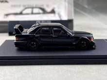 Load image into Gallery viewer, HKM 1:64 Black 190E W201 2.5-16 Evo II Sedan Sport Model Diecast Metal Car New Collection
