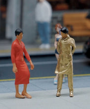 Load image into Gallery viewer, 1:64 Painted Figure Mini Model Miniature Resin Diorama Sand Trendy Man Boy Fancy
