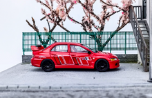 Load image into Gallery viewer, CM 1:64 JDM Red EVO Lancer 9 IX Engine Sports Model Diecast Metal Car New