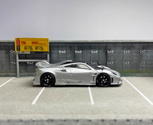 Load image into Gallery viewer, HKM 1:64 Silver V12 Imola Super Racing Sports Model Diecast Metal Car New