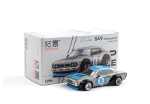 Load image into Gallery viewer, Poprace 1:64 Grey Laurel C130 V8 Drift Model Diecast Metal Car New Collection