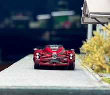 Load image into Gallery viewer, LCD 1:64 Red Carbon Utopia Roadster Sports Model Diecast Metal Car New Collection