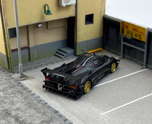Load image into Gallery viewer, CM 1:64 Black Zonda R Racing Sports Model Diecast Metal Car New Collection