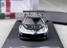 Load image into Gallery viewer, Star 1:64 Plating Silver 458 GT LBWK Racing Sports Model Diecast Metal Car New Collecction