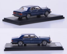 Load image into Gallery viewer, GFCC 1:64 Navy 1994 Silver Spur III Luxury Classic Model Diecast Metal Car New