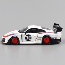 Load image into Gallery viewer, SH 1:64 White 935 Martini #70 Super Racing Sports Model Diecast Resin Car New
