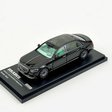 Load image into Gallery viewer, ARBox 1:64 Black Brabus S850 Maybach Luxury Sedan Model Diecast Metal Car New Collection