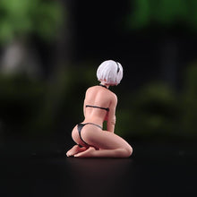 Load image into Gallery viewer, 1:64 Painted Unpainted Figure Model Miniature Resin Diorama Bikini Woman Lady New