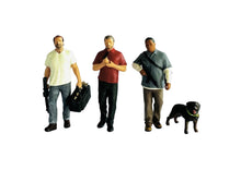 Load image into Gallery viewer, 1:64 Painted Figure Mini Model Miniature Resin Diorama Robber Gangster Set Men