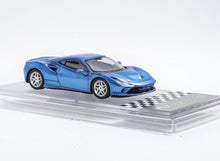 Load image into Gallery viewer, XF 1:64 Blue F8 Tributo Racing Sports Diecast Model Metal CarNew