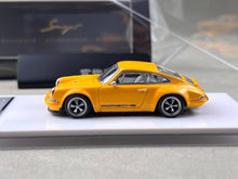 Load image into Gallery viewer, Zincit 1:64 Yellow 911 964 Singer Coupe Sports Model Diecast Metal Car New Collection