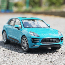 Load image into Gallery viewer, WELLY 1:24 Macan Turbo City SUV Sports Model Diecast Metal Car Display