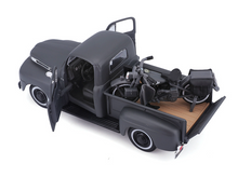 Load image into Gallery viewer, Maisto 1:24 1942 WL A Flathead 1948 F1 Pickup Truck Motorcycle Model Metal BN