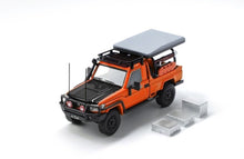 Load image into Gallery viewer, Autobots 1:64 Orange Land Cruiser LC79 Pickup Truck Model Diecast Metal Car