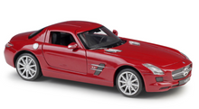 Load image into Gallery viewer, WELLY 1:24 SLS AMG Super Racing Sports Model Diecast Metal Car Display