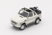 Load image into Gallery viewer, GCD 1:64 White G500 Cabrio W463 ORV SUV Sports Model Diecast Metal Car BN