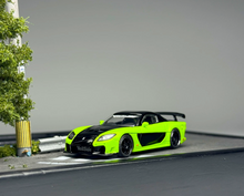 Load image into Gallery viewer, Minigt 1:64 Green RX7 Veilside Sports Model Diecast Metal Car New Collection