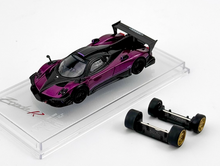 Load image into Gallery viewer, CM 1:64 Purple Zonda Revolucion REV Racing Sports Model Diecast Metal Car New Collection