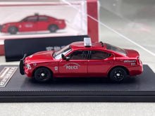 Load image into Gallery viewer, Rollin 1:64 2008 Red Ridely Township Police Charger Model Diecast Metal Car