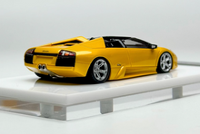 Load image into Gallery viewer, 1:64 CL Yellow Murcielago Roadster Convertible Model Diecast Resin Car New Collection