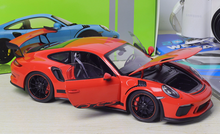 Load image into Gallery viewer, GTA 1:18 911 GT3 RS Super Racing Sports Model Diecast Metal Car Display