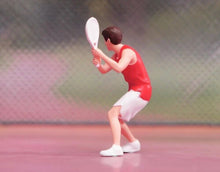 Load image into Gallery viewer, 1:64 Painted Figure Model Miniature Resin Diorama Sand Sport Tennis Man Lady Toy New Collection