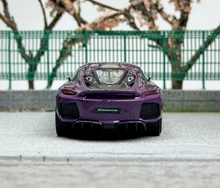 Load image into Gallery viewer, JEC 1:64 Blue Carbon Gemera Super Racing Sports Model Diecast Metal Car New Collection