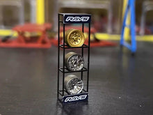 Load image into Gallery viewer, 1:64 Painted Figure Model Miniature Resin Sand Wheel Hub Frame Set Toy Cabinet Collection