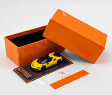 Load image into Gallery viewer, U2 1:64 Yellow Novitec SF90 Spider Convertible Sports Model Diecast Resin Car